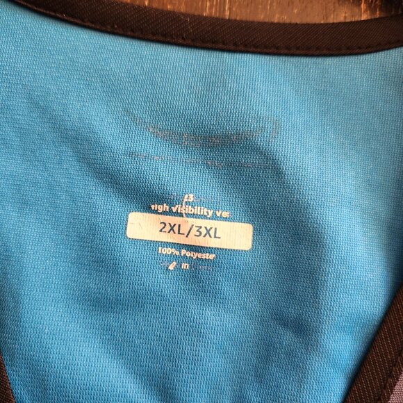 Amazon Employee High Visibility Reflective Work Vest Size 2XL 3XL - Picture 4 of 7